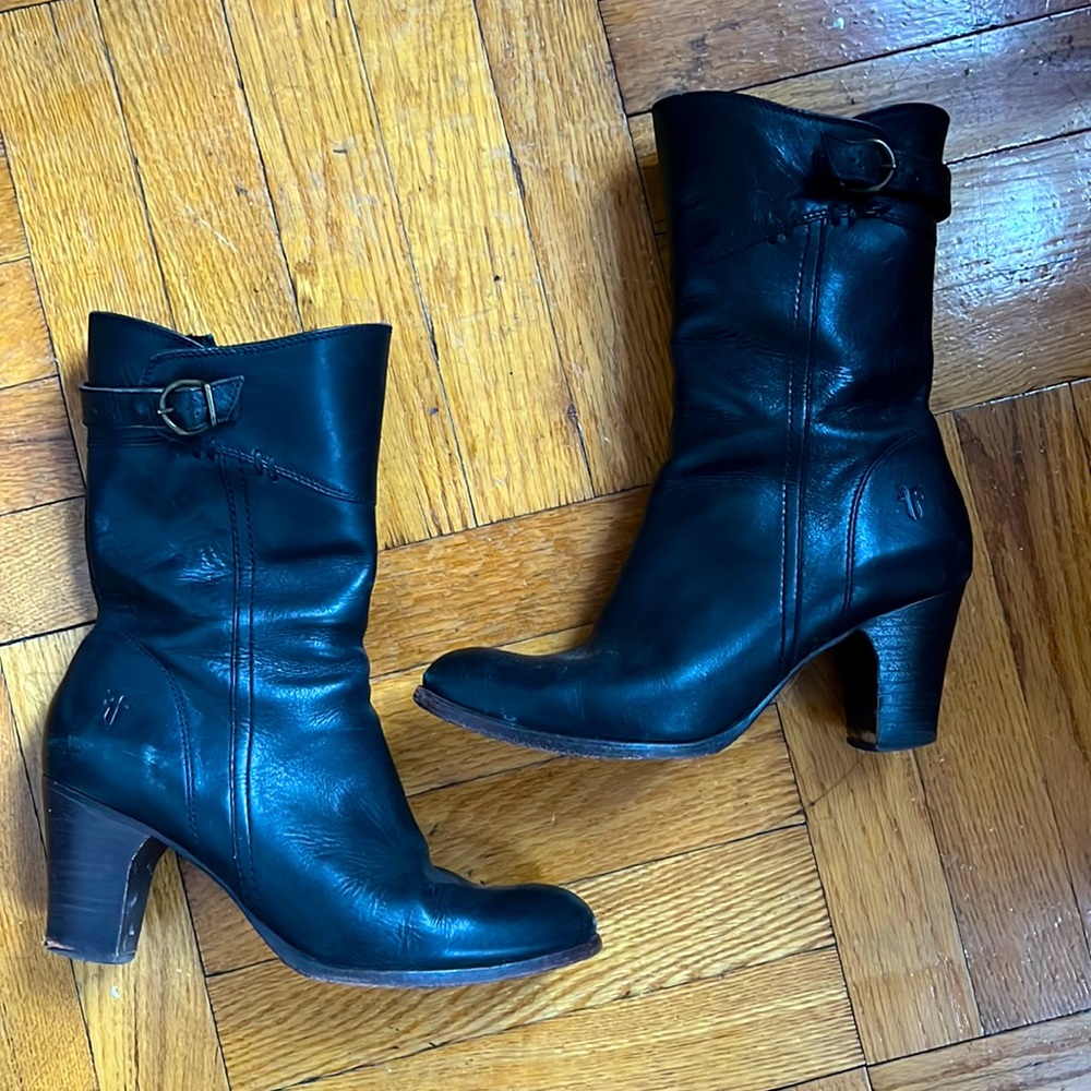 Frye heeled boots